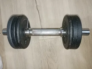 Set di manubri 6 kg per palestra