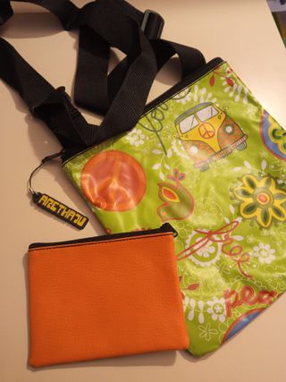 ARETHAJU Bolso y Monedero Estilo Hippie