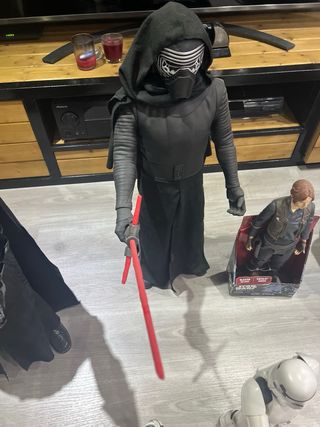 Figuras Star Wars: Vader, Kylo Ren, Finn, Stormtro