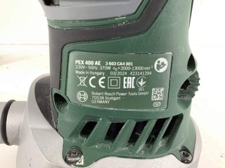 lijadora excentrica bosch pex 400 ae