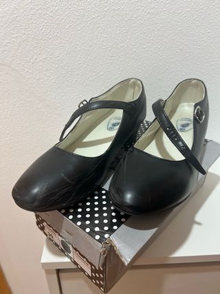 Zapatos Flamenca Negros Talla 39