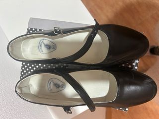 Zapatos Flamenca Negros Talla 39