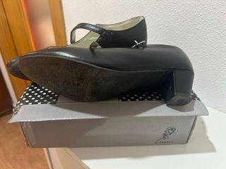 Zapatos Flamenca Negros Talla 39