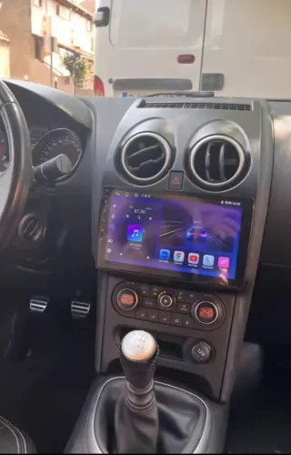 Rádio Nissan Qashqai J10 Android 14 com Carplay.