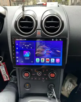 Rádio Nissan Qashqai J10 Android 14 com Carplay.