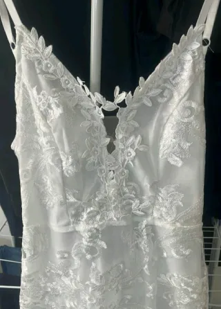 Vestido de Novia Blanco Encaje