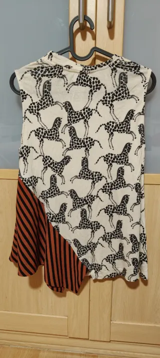 Camiseta sin mangas Bimba y Lola estampado