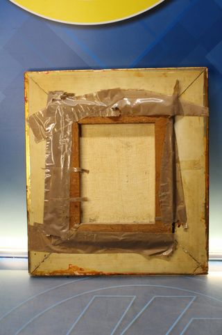 Cuadro reproducción de “La caza de la codorniz” de Goya.