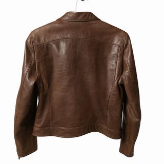 Chaqueta Biker Vintage Redskins Talla M Marrón