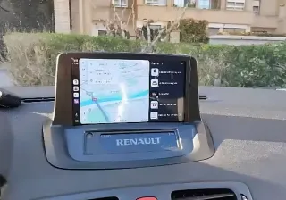 Rádio Renault Megane 3 Android 14 com Carplay.