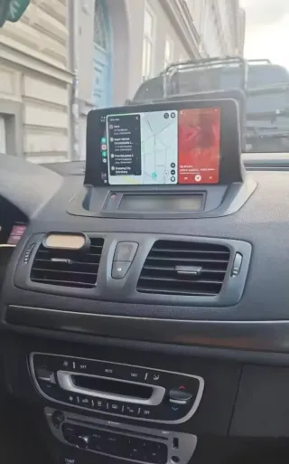 Rádio Renault Megane 3 Android 14 com Carplay.
