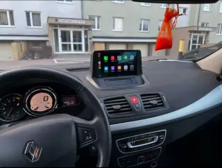 Rádio Renault Megane 3 Android 14 com Carplay.