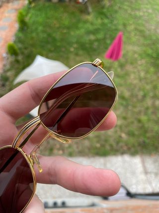 Occhiali Cartier Vintage Uomo Oro
