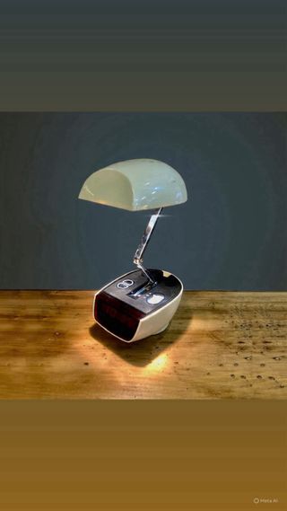 Lampada sveglia pieghevole Timco