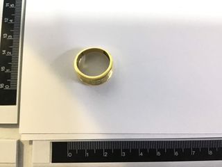 anillo oro 18k con piedra