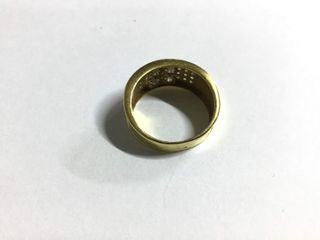 anillo oro 18k con piedra