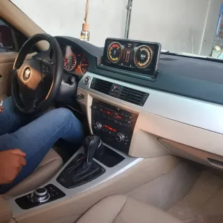 Tela BMW + Idrive E90 E91 E92 E93 Android 14.