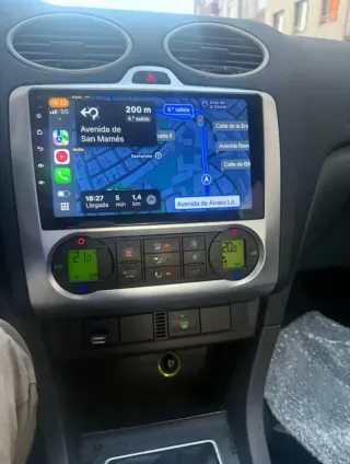 Rádio Ford Focus MK2 Android 14 com Carplay.