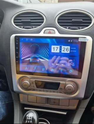 Rádio Ford Focus MK2 Android 14 com Carplay.