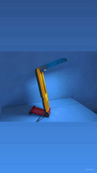 Lampada Benetton Memphis Style Anni '80