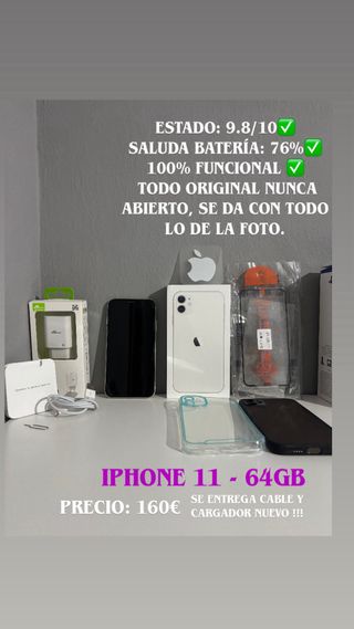 iPhone 11 64GB Bianco/Nero