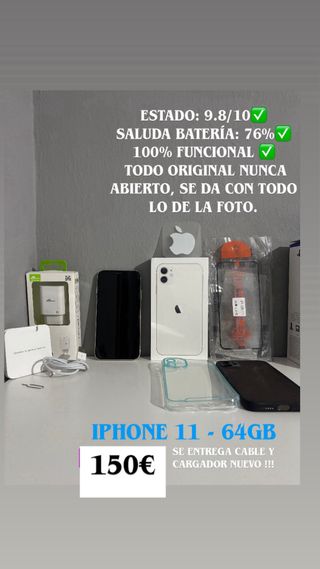iPhone 11 64GB Bianco/Nero