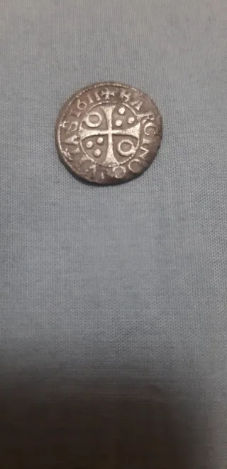 Moneda Plata Felipe III 1611 Croat