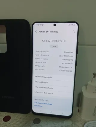 Samsung Galaxy S20 Ultra 5G Nero