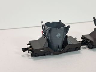 Escala N vagones cuchara de arrabio Minitrix 13826