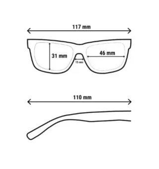 OCCHIALI DA SOLE PER BAMBINI 2-4 ANNI PER MONTAGNA E SENTIERI
