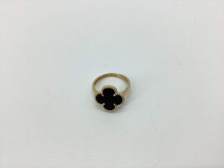 anillo oro 18k con onix