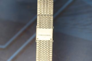 05. Correa acero inox. Armis, milanesa. 18 mm. Cierre tipo pulsera.