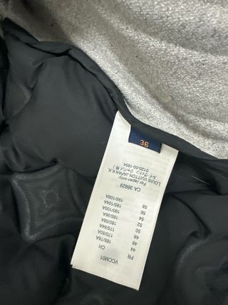 Chaqueta Louis Vuitton Gris
