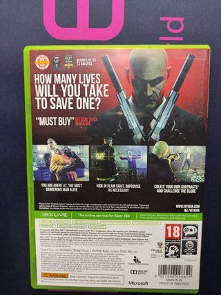 Hitman Absolution Xbox 360