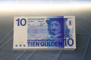 Países Bajos, Holanda 1 billete de 10 gulden de 1968.