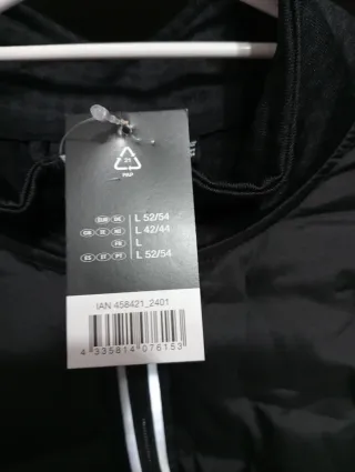 Chaqueta Crivit Mujer L Nueva con Etiqueta