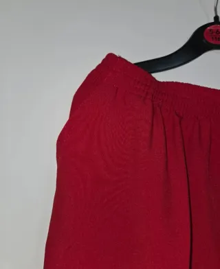 Pantalón de vestir de Zara rojo de mujer