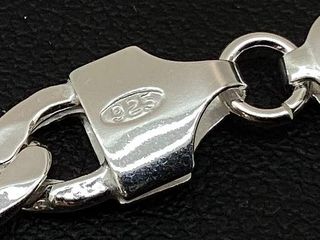 cadena plata 925mm 29cm