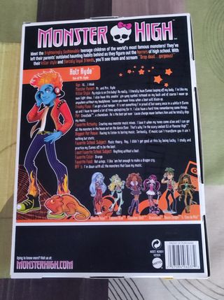 Monster High Holt Hyde Muñeco