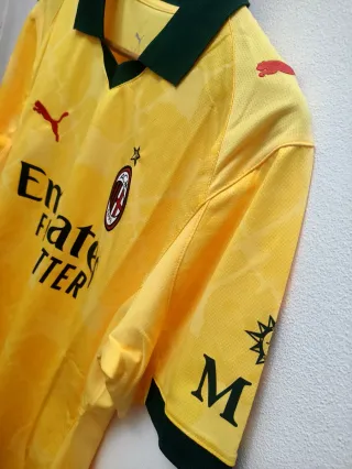 Camisola AC Milan 3ª Equip. Puma Amarela