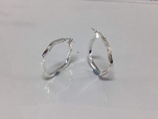 argollas plata 925mm