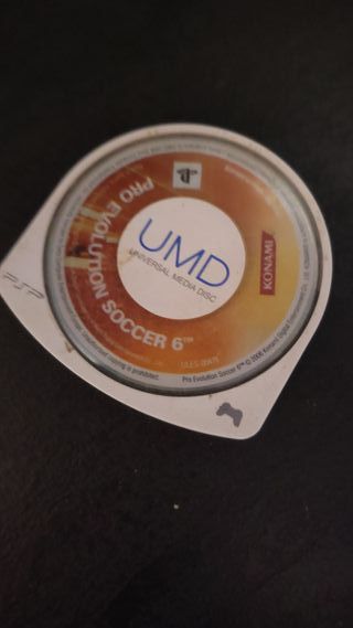 PES 6 Pro Evolution Soccer PSP Sin Caja