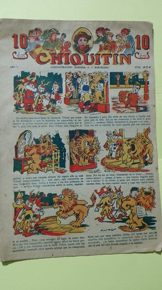 Chiquitin, de 1927 y 28 ,primer formato