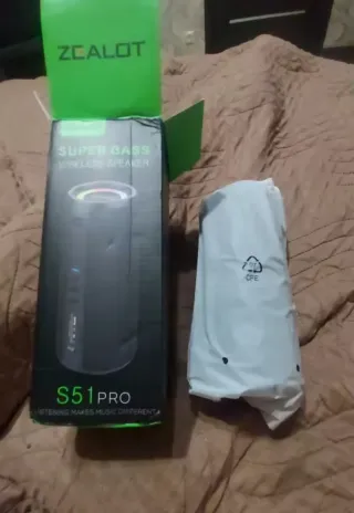 Altavoz Bluetooth Zealot Azul