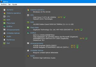 Ordenador Gaming i7 4771+GTX 1650 4GB GDDR6