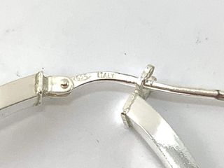 argollas plata 925mm