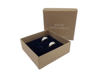 argollas plata 925mm