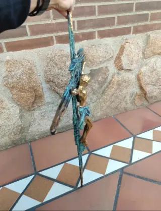 Cristo Dalí Bronce y Cobre
