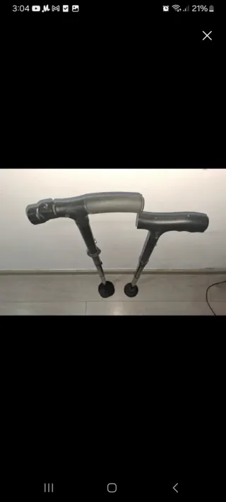 Pack 2 bastones aluminio plegables