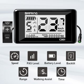 Pantalla Bafang C961 eBike UART